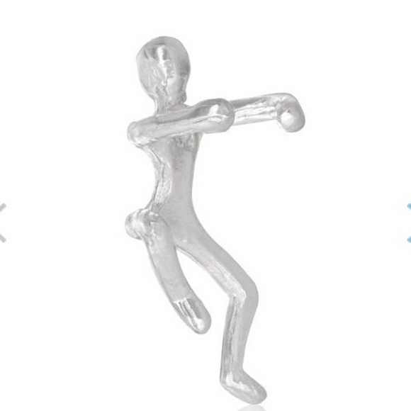 Climbing Man Lg Ear Cuff - Picture 3 of 3